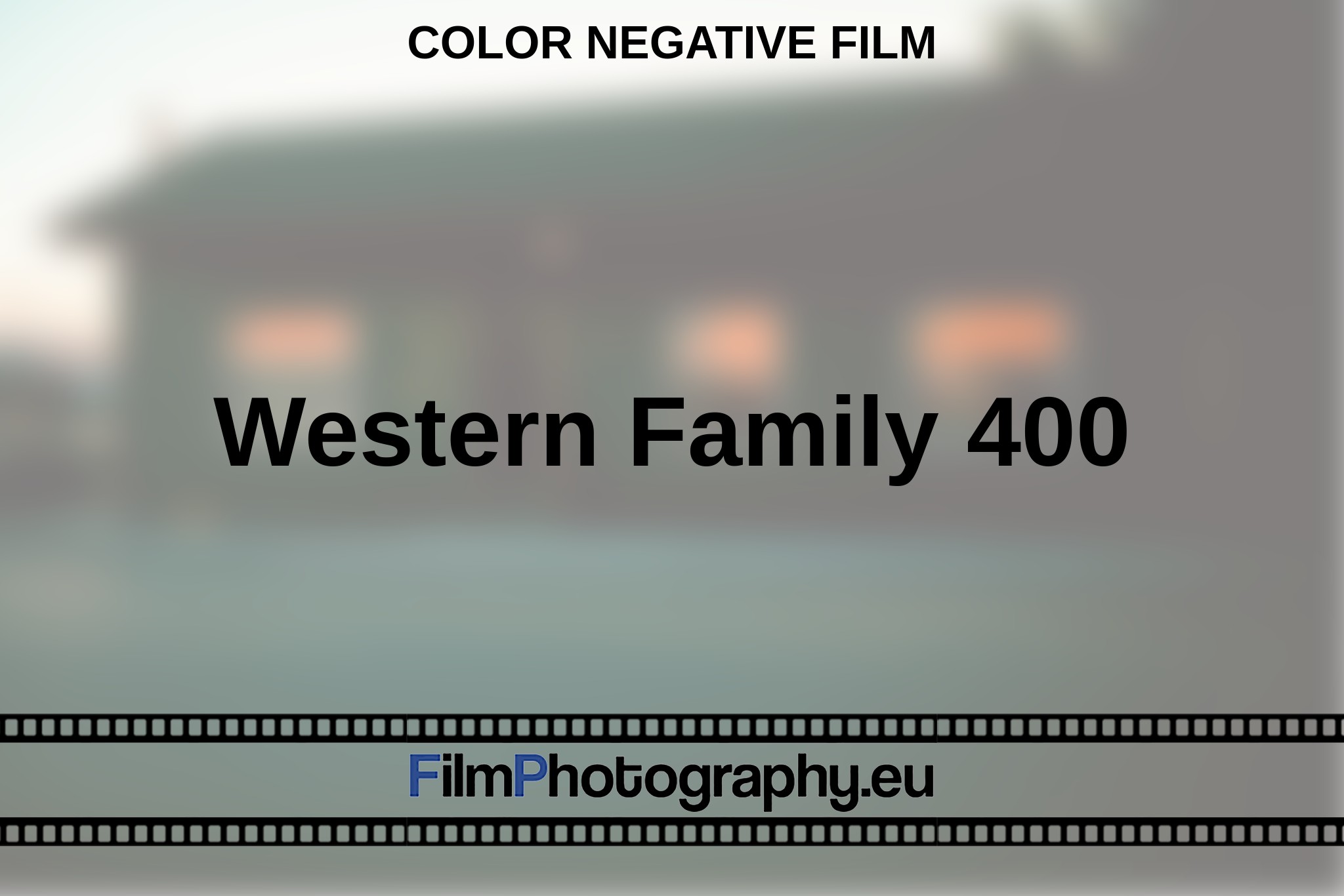 Western family 400 info on the color film