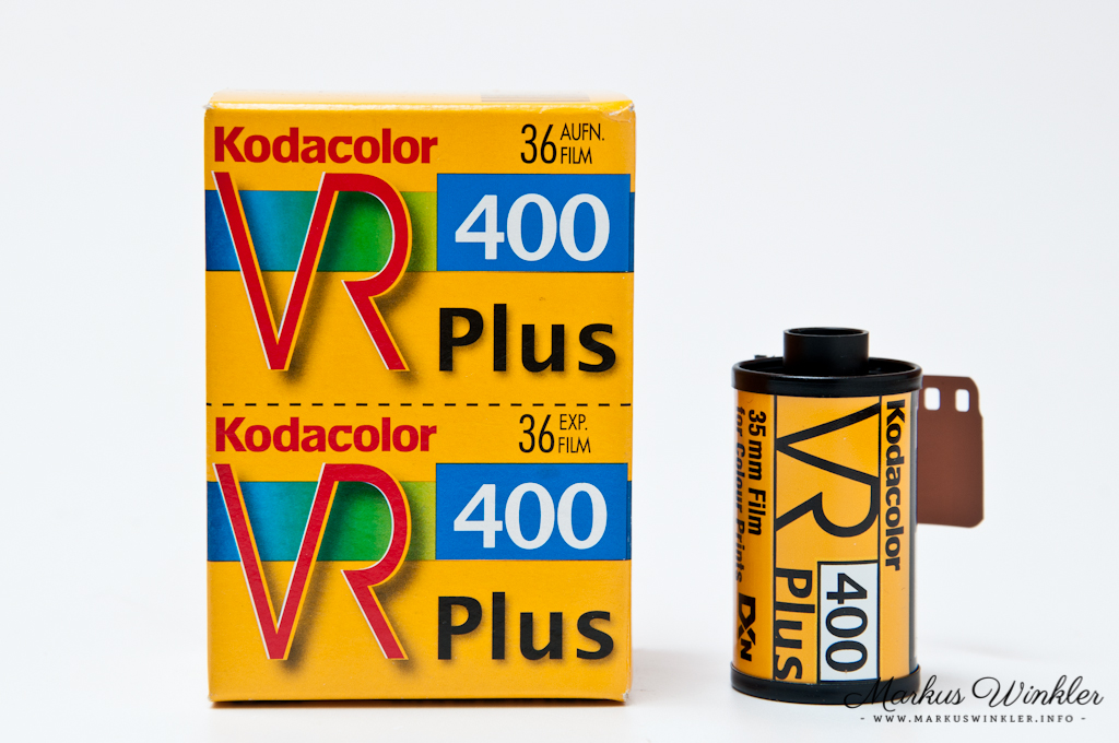 Der Kodak VR Plus 400 im Doppelpack für Kleinbildfotografen