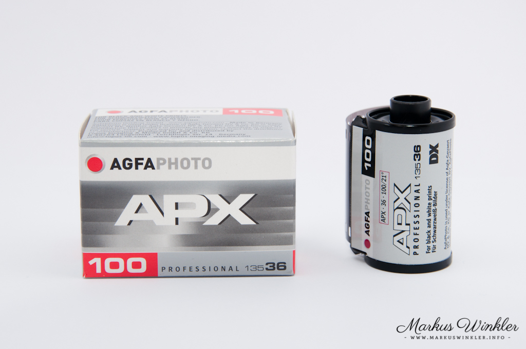 AgfaPhoto APX 100  Guide for the film
