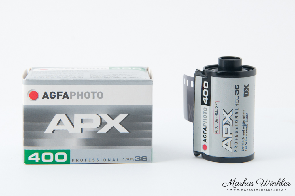 AgfaPhoto APX 400  Guide for the black-and-white film