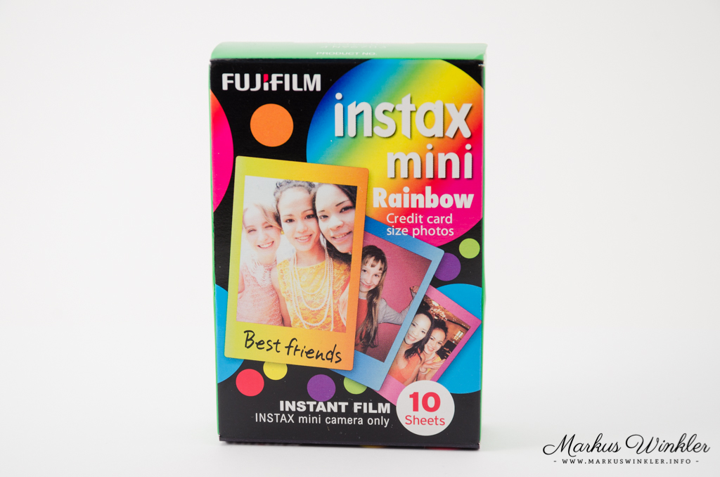 Fujifilm Instax Mini Rainbow Edition Sofortbildfilm