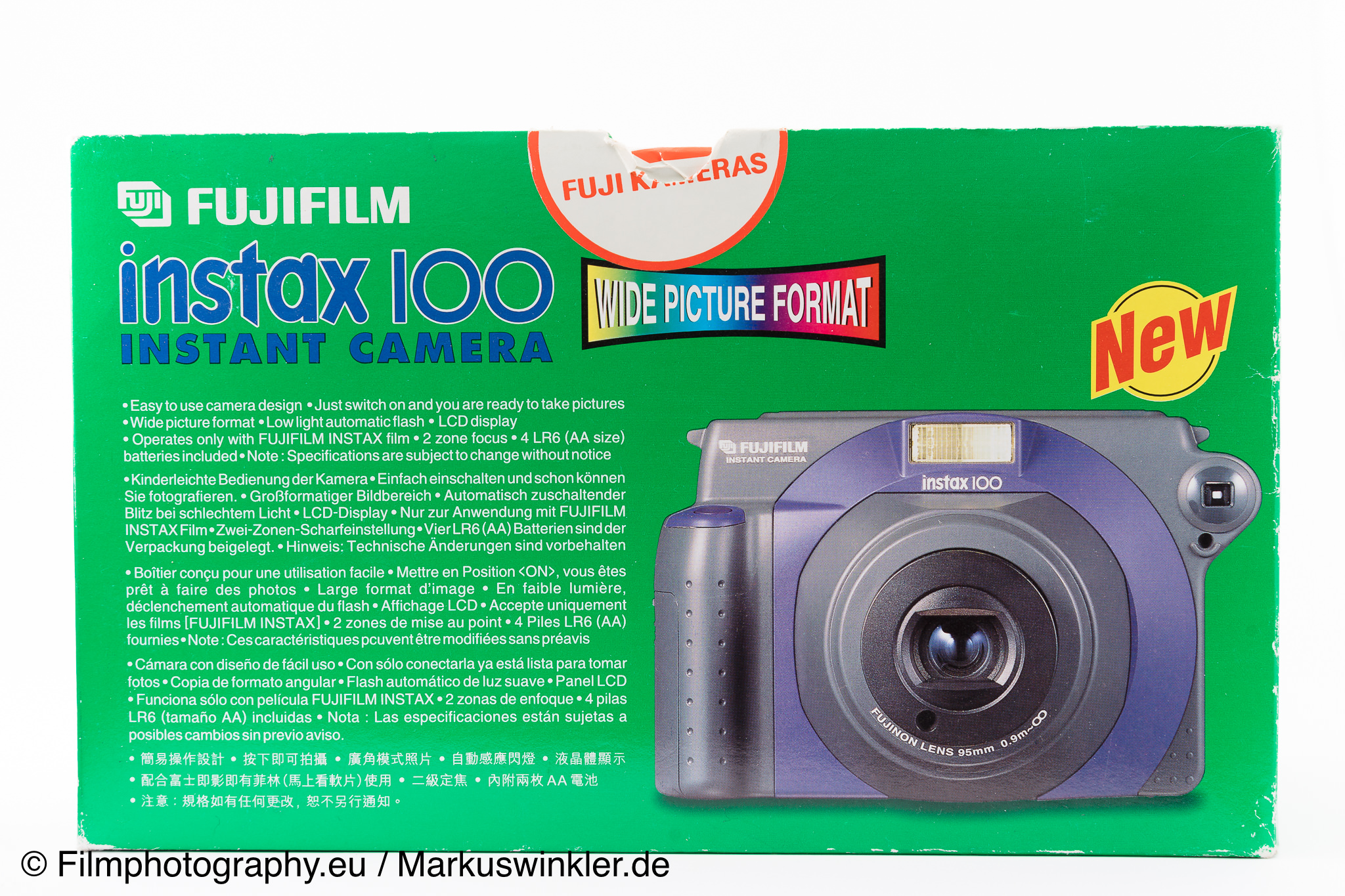 inhoud Op de grond Soms Fujifilm Instax 100 - Functions and history of the instant camera