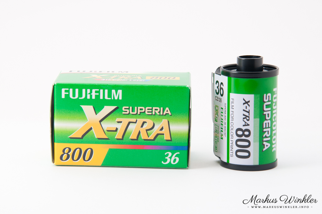 Fujifilm Superia X-TRA 800  Guide for the color negative film