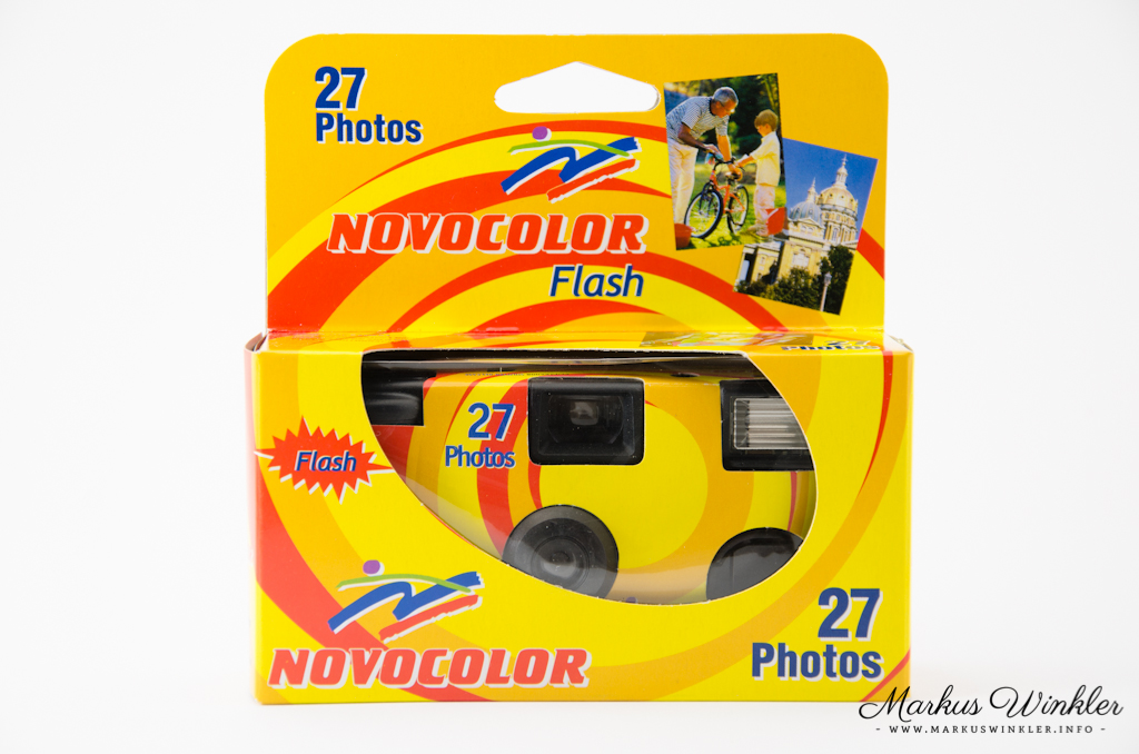 Novocolor Einwegkamera 35mm 27 Bilder