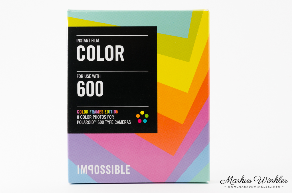 Impossible Color Film for 600 Color Frame Edition