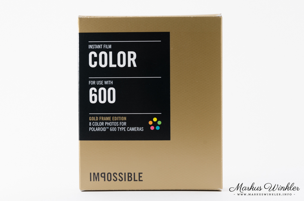 Impossible Color Film for 600 Gold Frame Edition