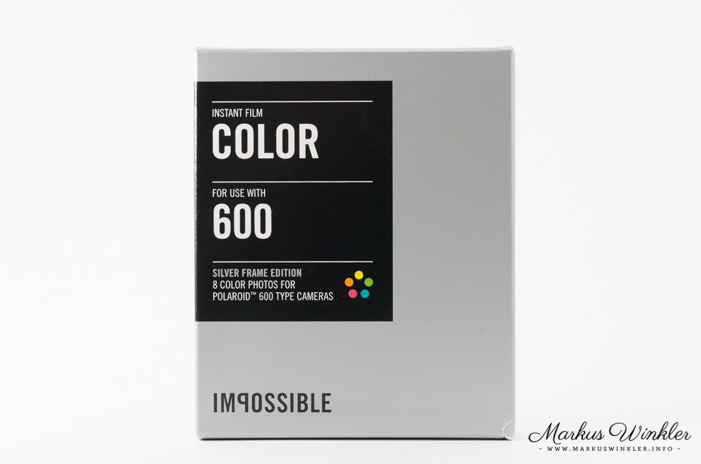 Impossible Color Film for 600 Silver Frame Edition