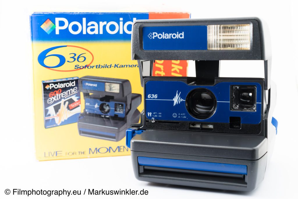 Polaroid 636 Infos about functions, films and batteries for the