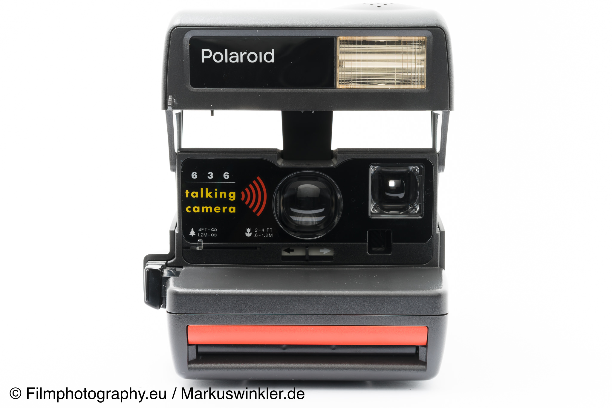 Polaroid 636 Talking Camera - Learn more about this speaking camera