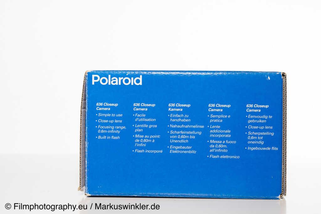 Appareil Photo Polaroid 636 Closeup - Testé Fonctionnel - Avec Boîte Et Notice