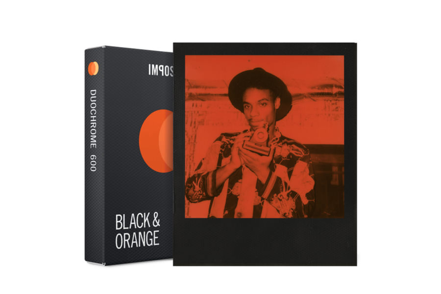 Impossible Black & Orange Film for 600 Duochrome