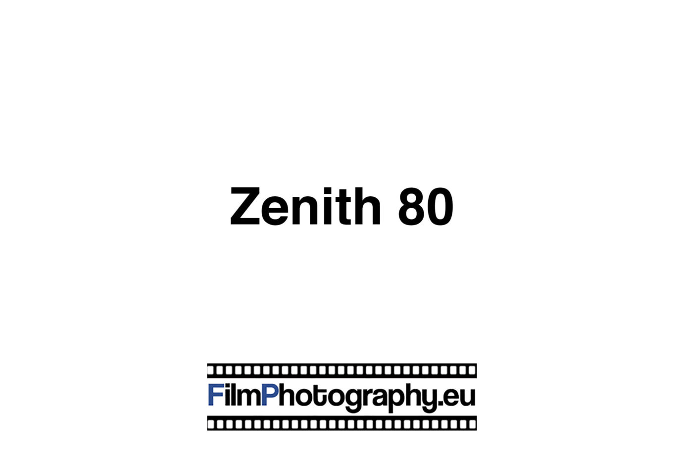 Zenith 80 - History & Features of the Medium Format Camera