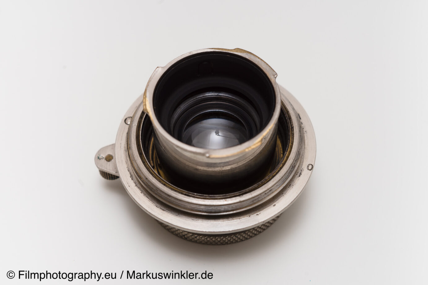Objectif Leica Leitz Wetzlar Elmar 5 Cm 50 Mm F/3.5 - Monture L39 MÉTRIQUE - Vintage