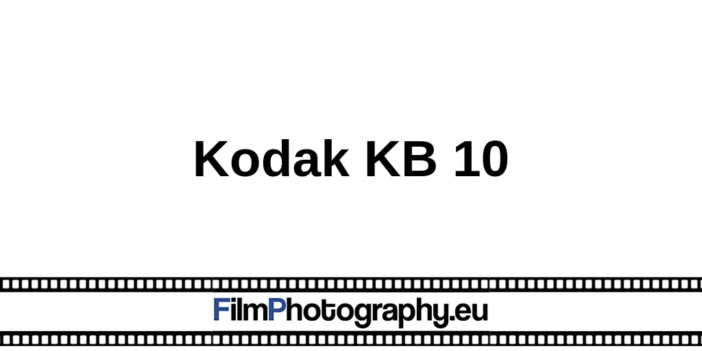 Kodak KB 10 - Overview of functions of the camera, films & batteries