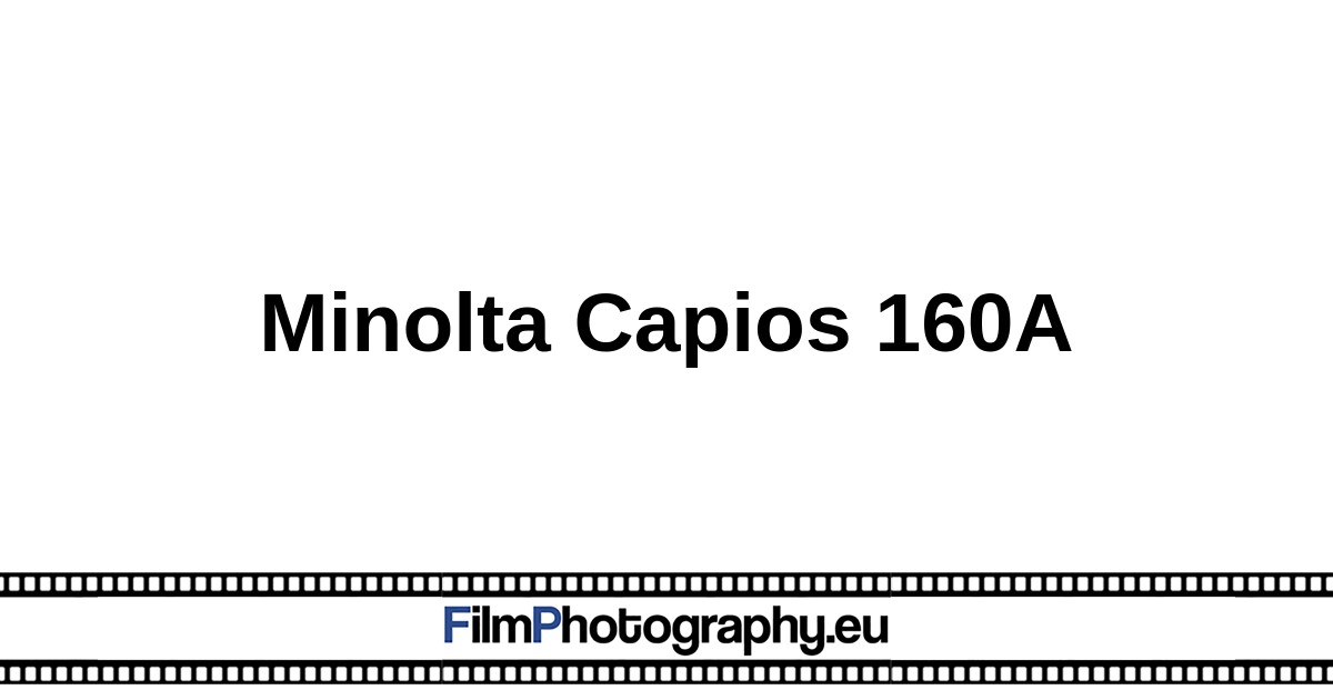 ミノルタ　カピオス　160A 手軽にフィルム撮影！Capios160A