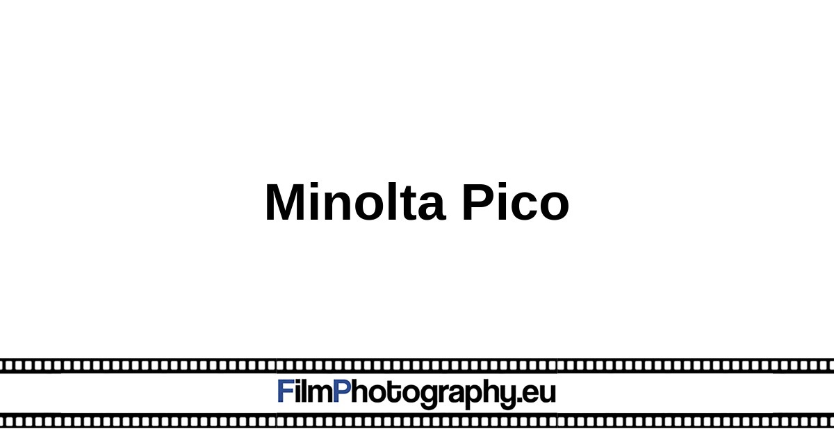 Minolta Pico Guide - Films, Battery and the Functions