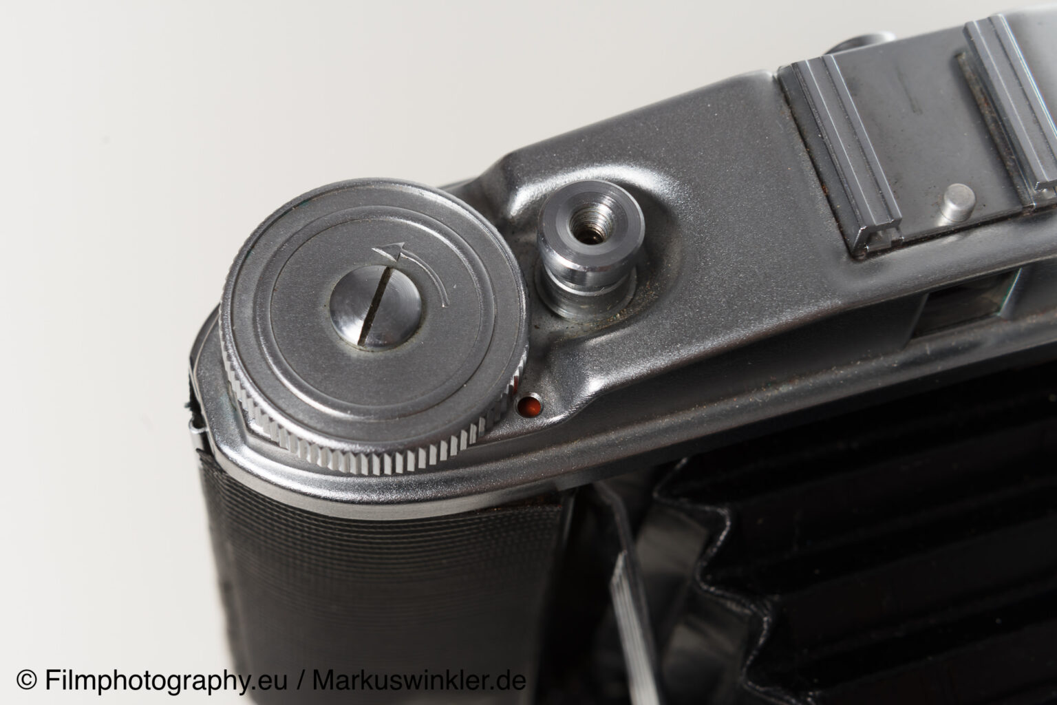 Agfa Isolette II with Solinar 1 : 45 F = 8,5 CM COMPUR RADIO