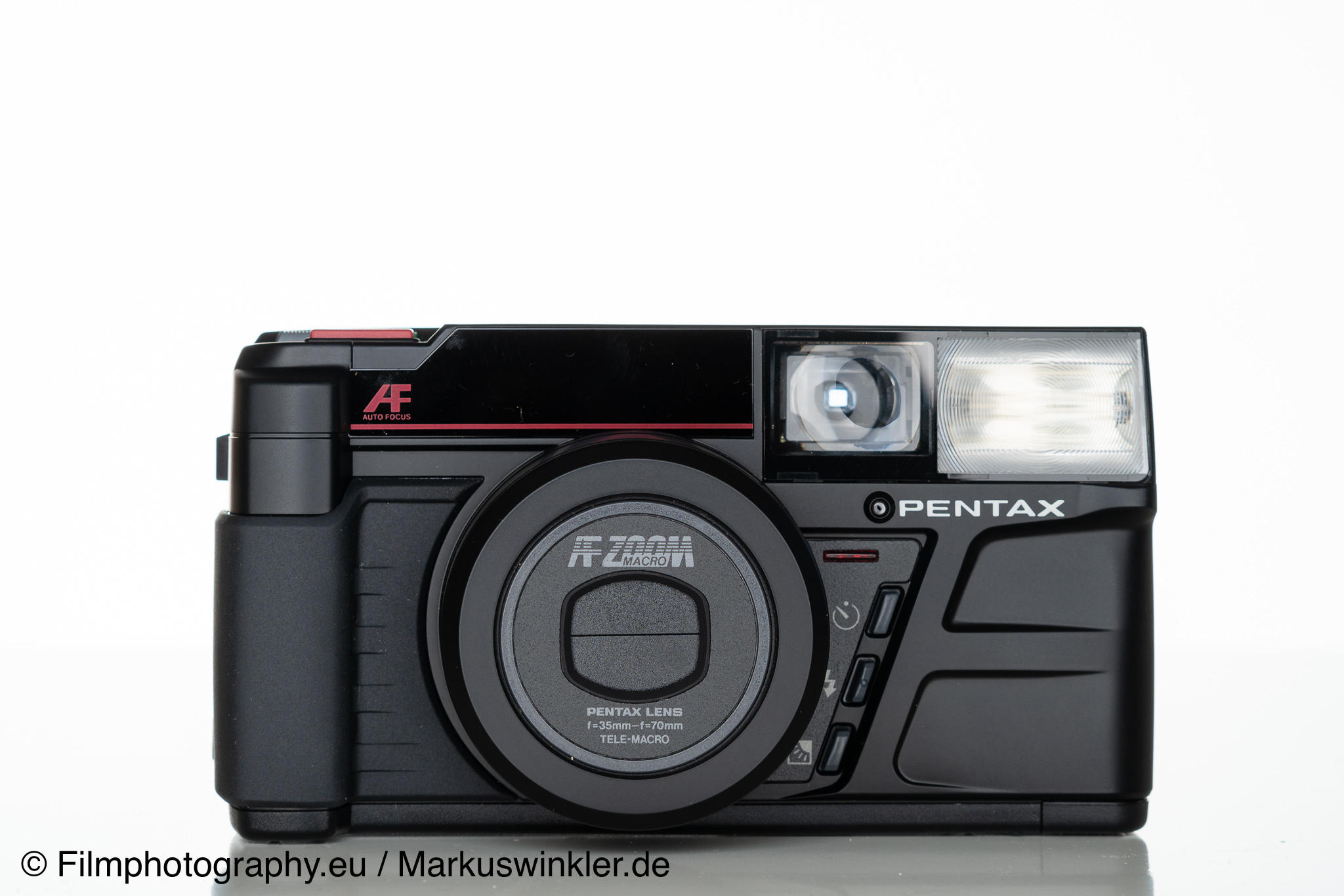 Pentax Zoom 70 - Information about functions, battery & films