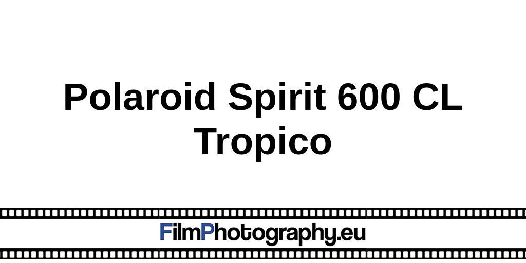 Appareil Photo Instantané Polaroid Spirit 600 CL Tropico, Vintage, Occasion