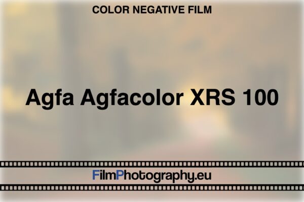 Color negative films - Overview of films for all formats