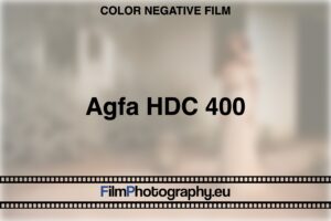 Color negative films - Overview of films for all formats