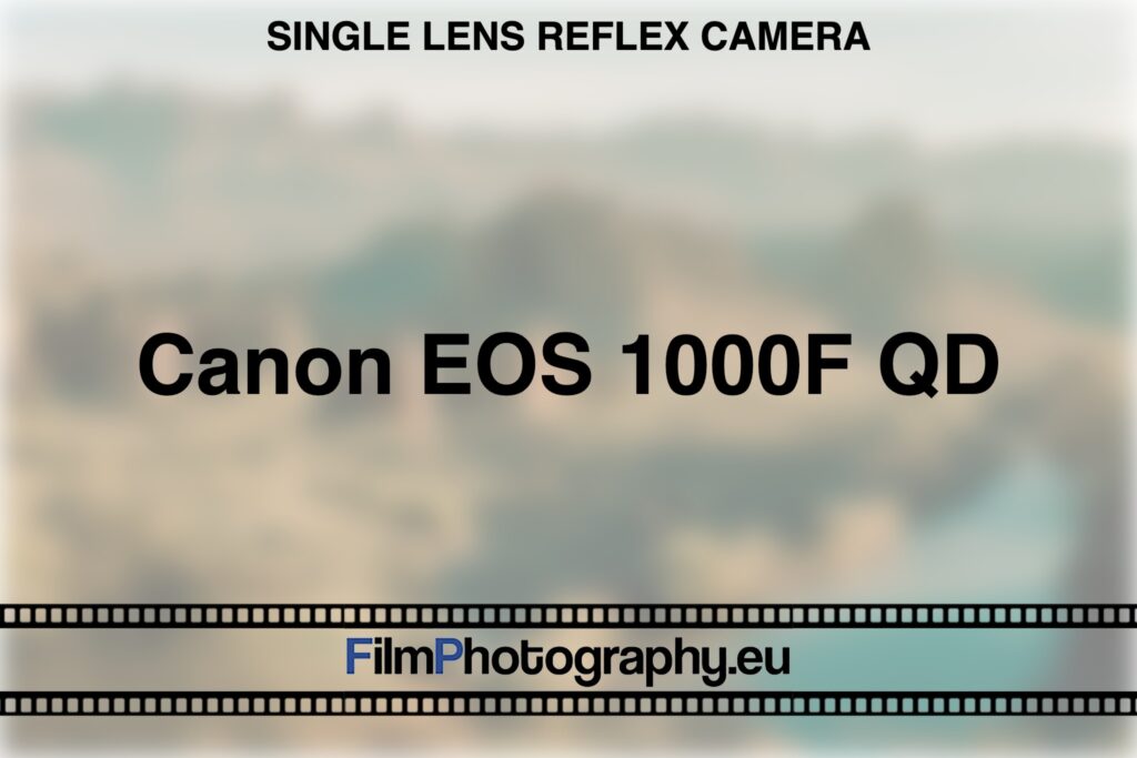Canon EOS 1000FN Collection appareils photo anciens par