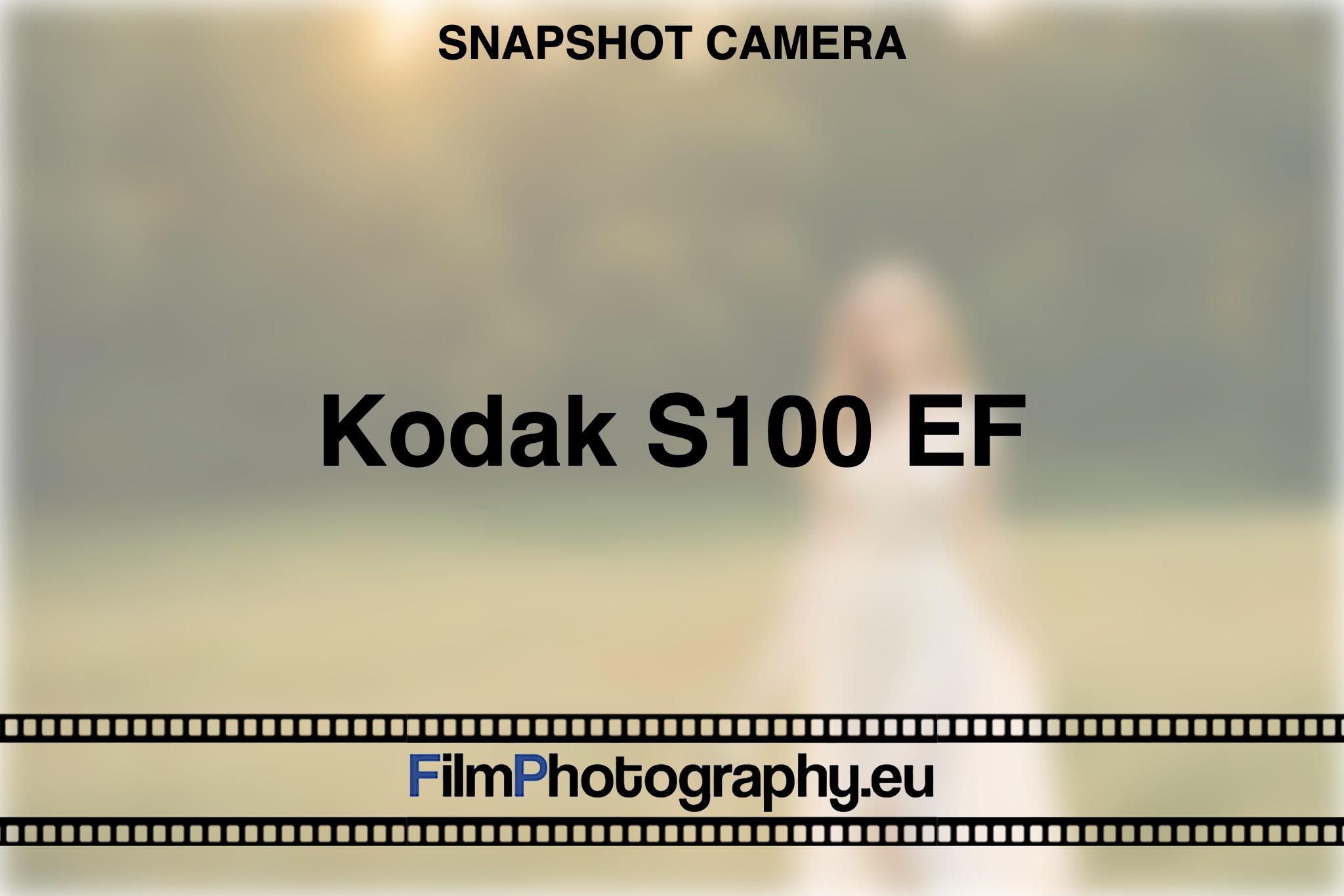 Appareil photo argentique Kodak S-Series S100EF 35 mm (série 088