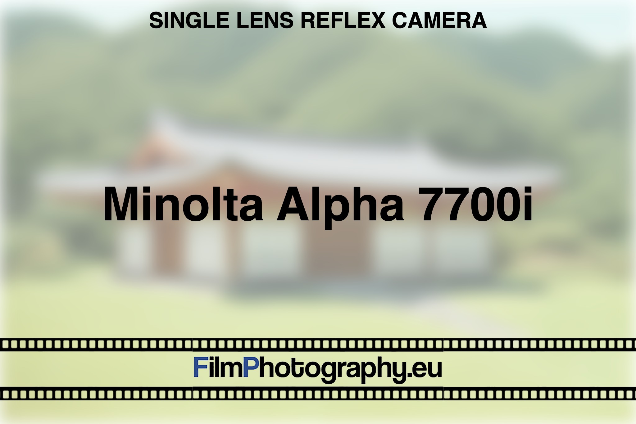 Minolta Alpha 7700i - Get info on features, films & batteries