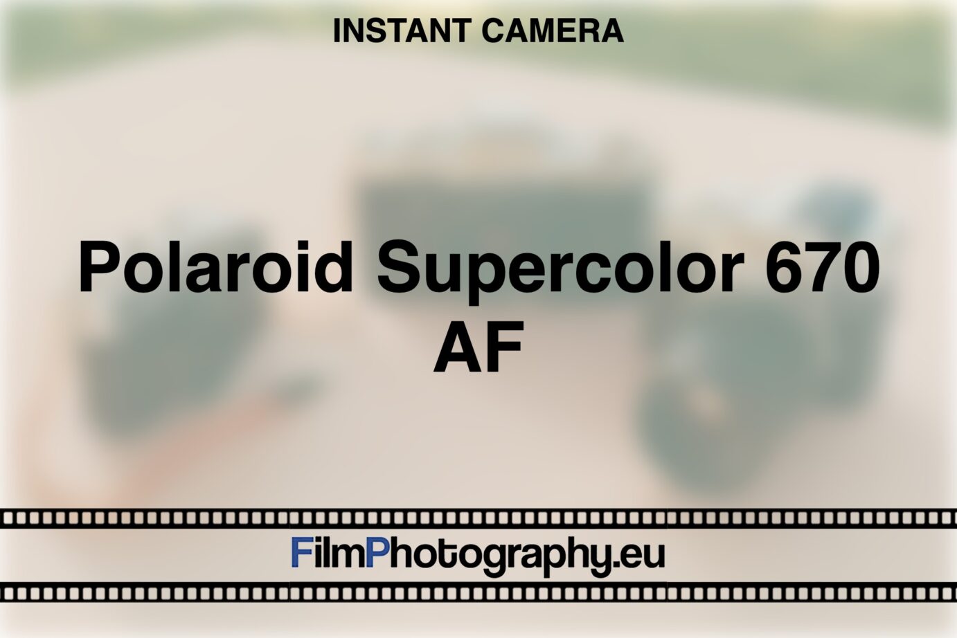 Polaroid Supercolor Autofocus 3500 | This is a fantastic SX