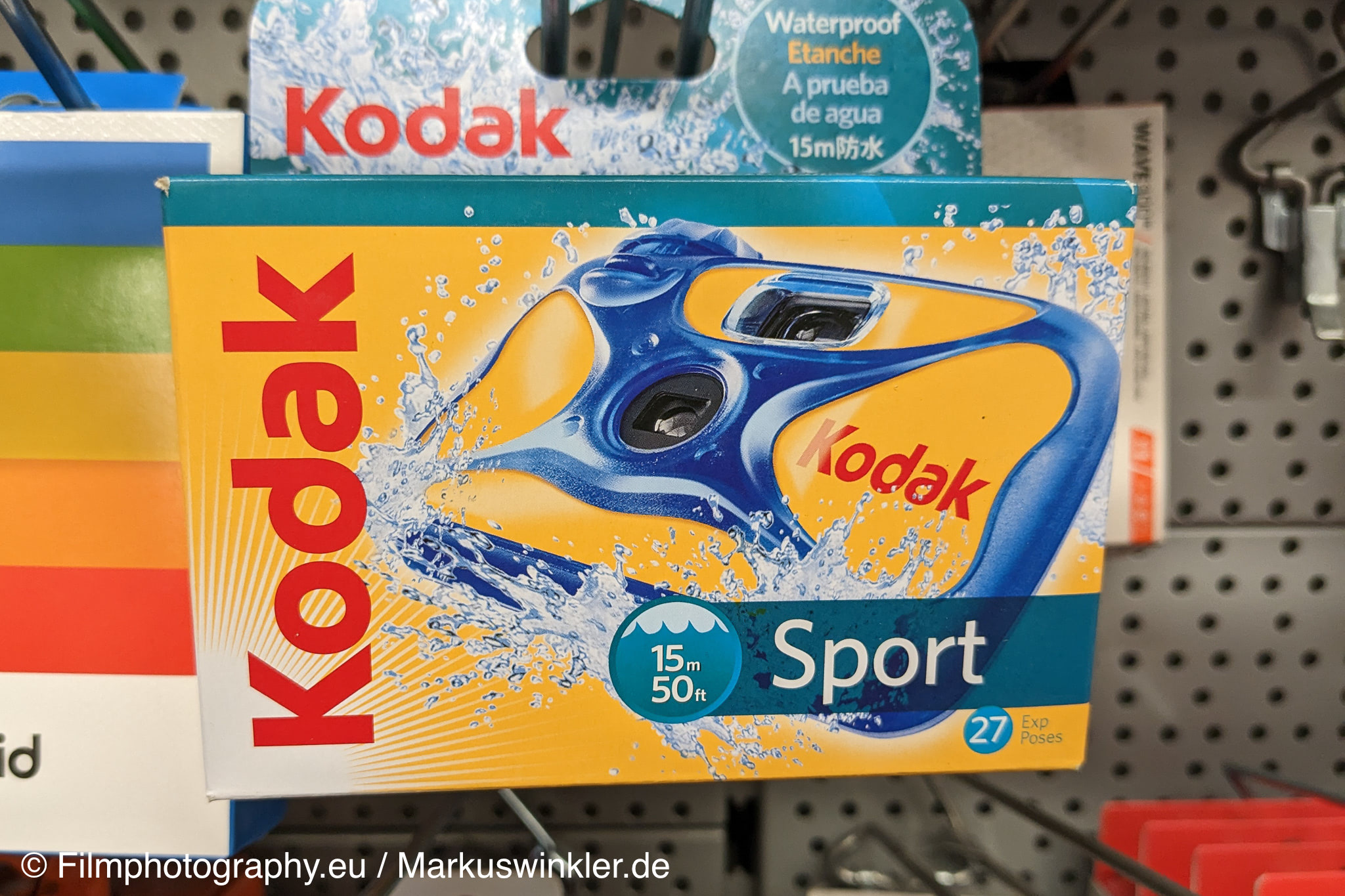 Kodak Sport Unterwasserkamera - Infos zum Funktionsumfang